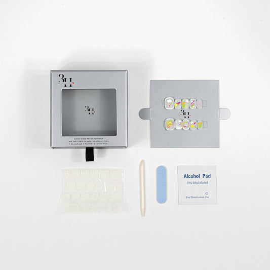 3H Luxury Handmade Press-on Nails - Joyful Digits