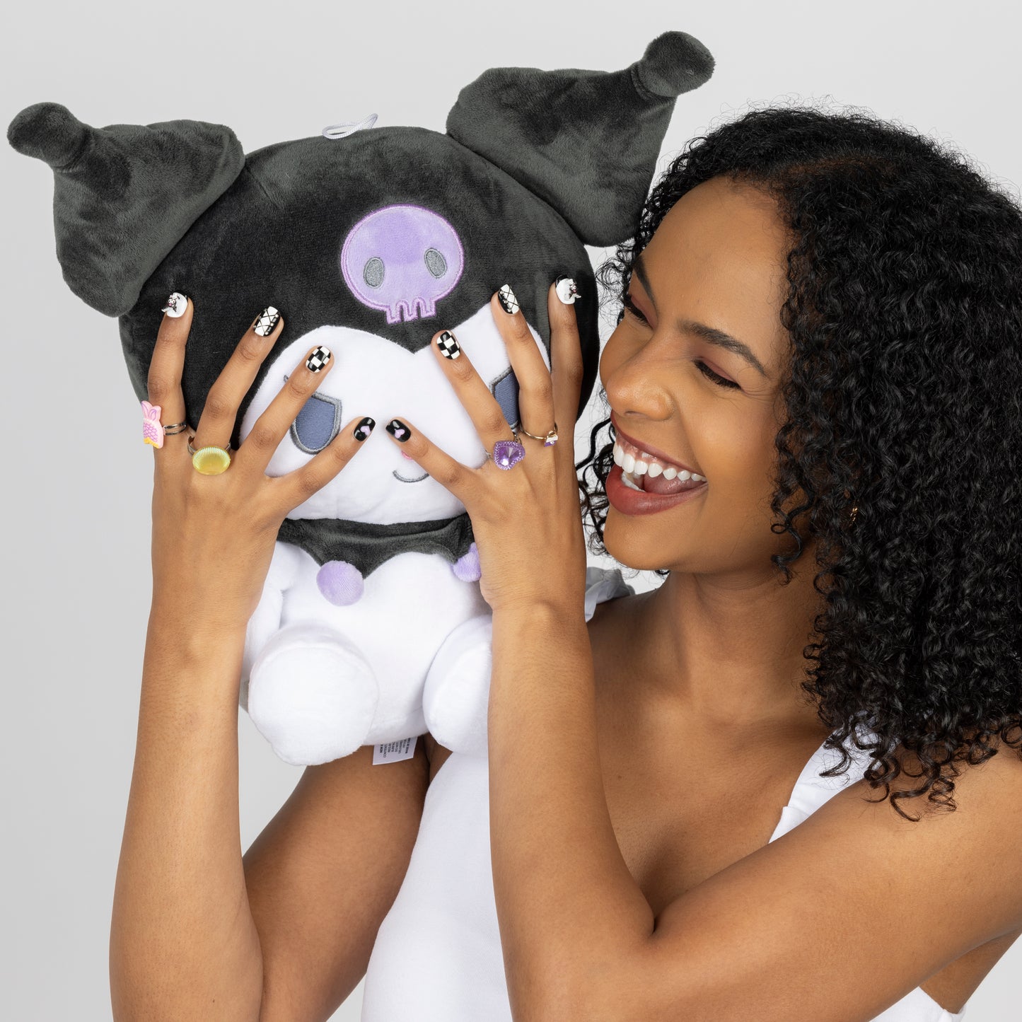 Kuromi 3D Luxury Handmade Press-On Nails