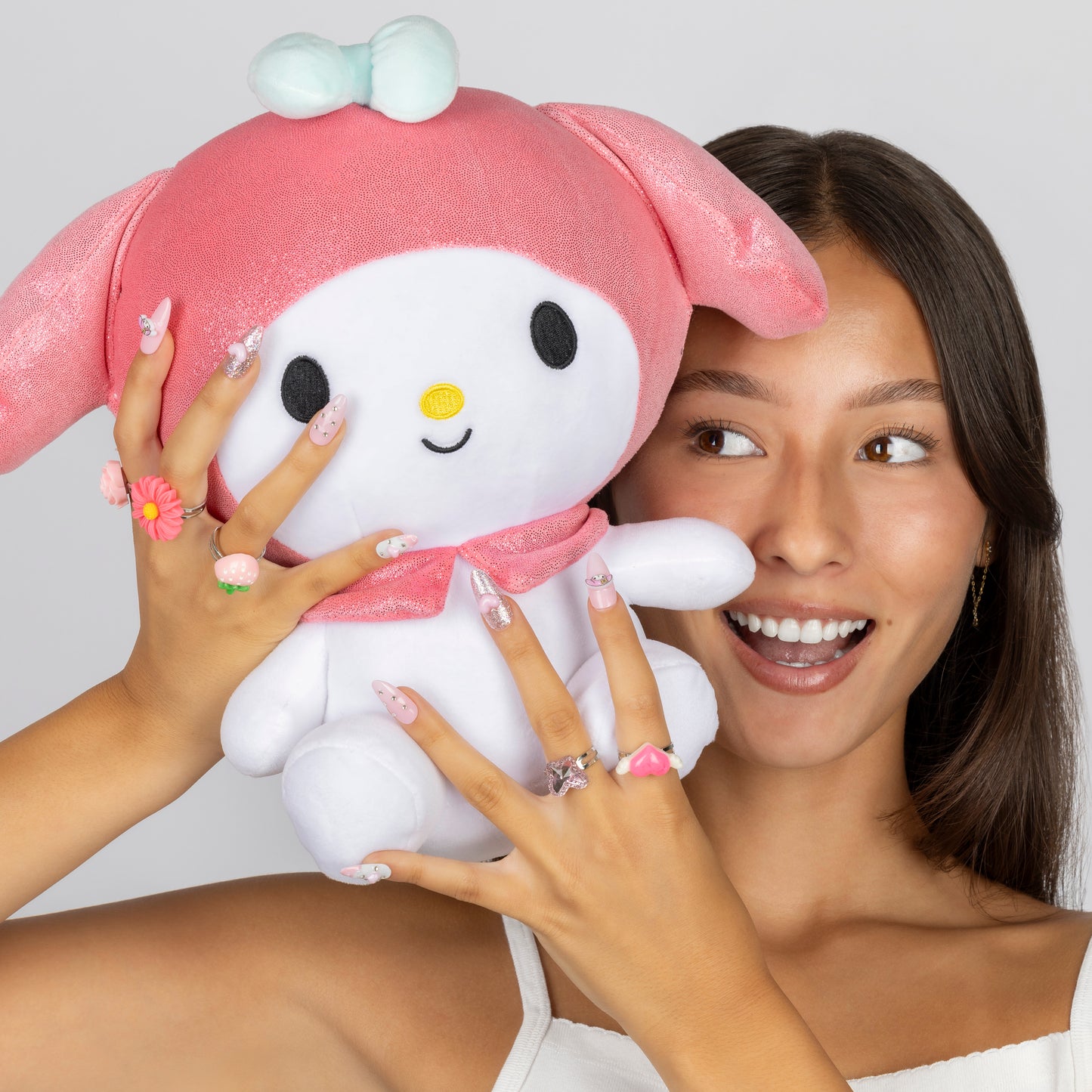 My Melody 3D Luxury Handmade Press-On Nails