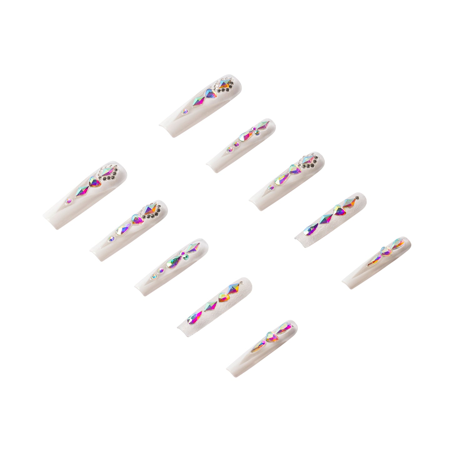 3H Luxury Handmade Press-on Nails - Runway Royale