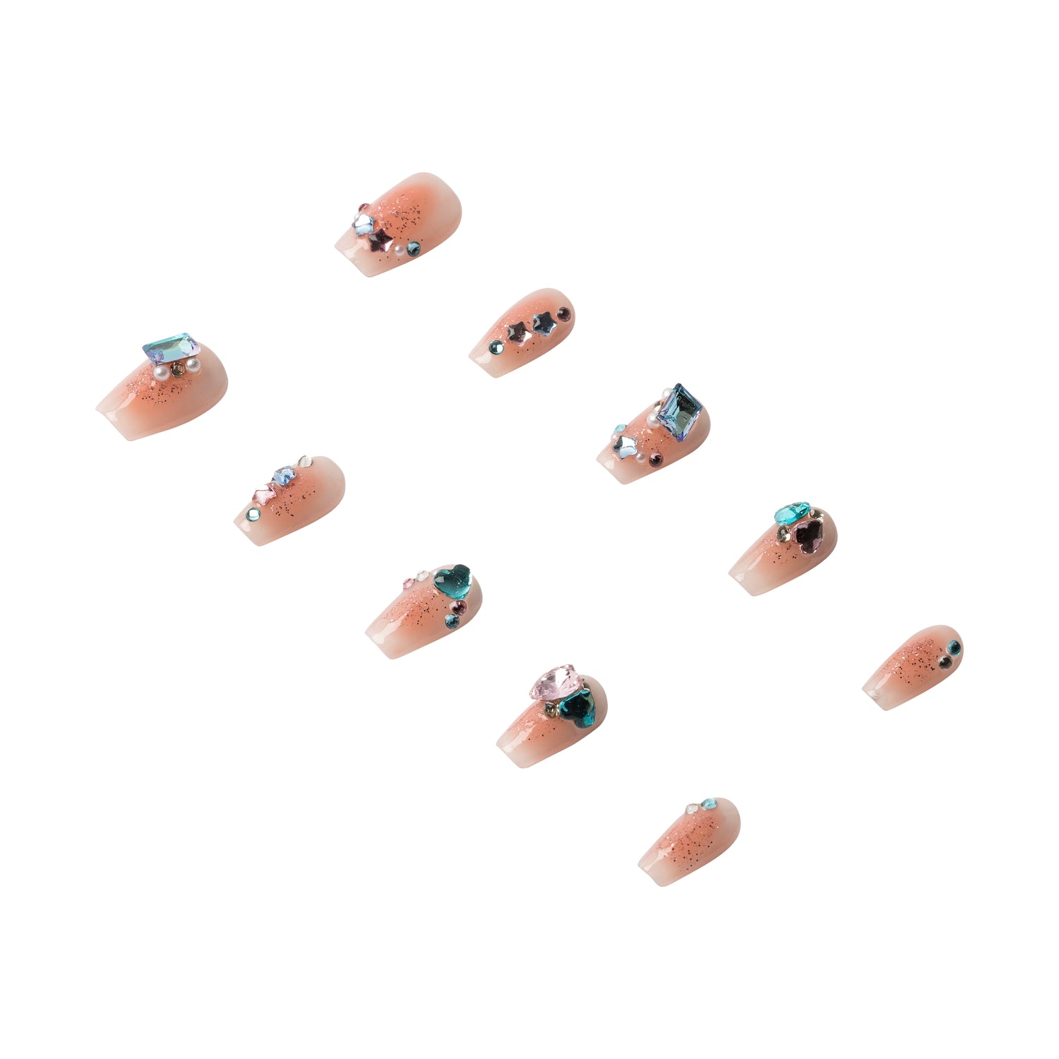 3H Luxury Handmade Press-on Nails - Dreamboat