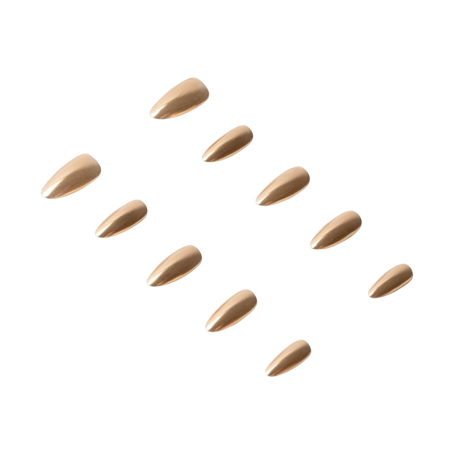 3H Luxury Handmade Press-on Nails - Golden Age - 3H Nails