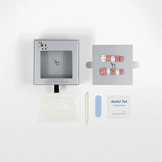 3H Luxury Handmade Press-on Nails - Petite Petal