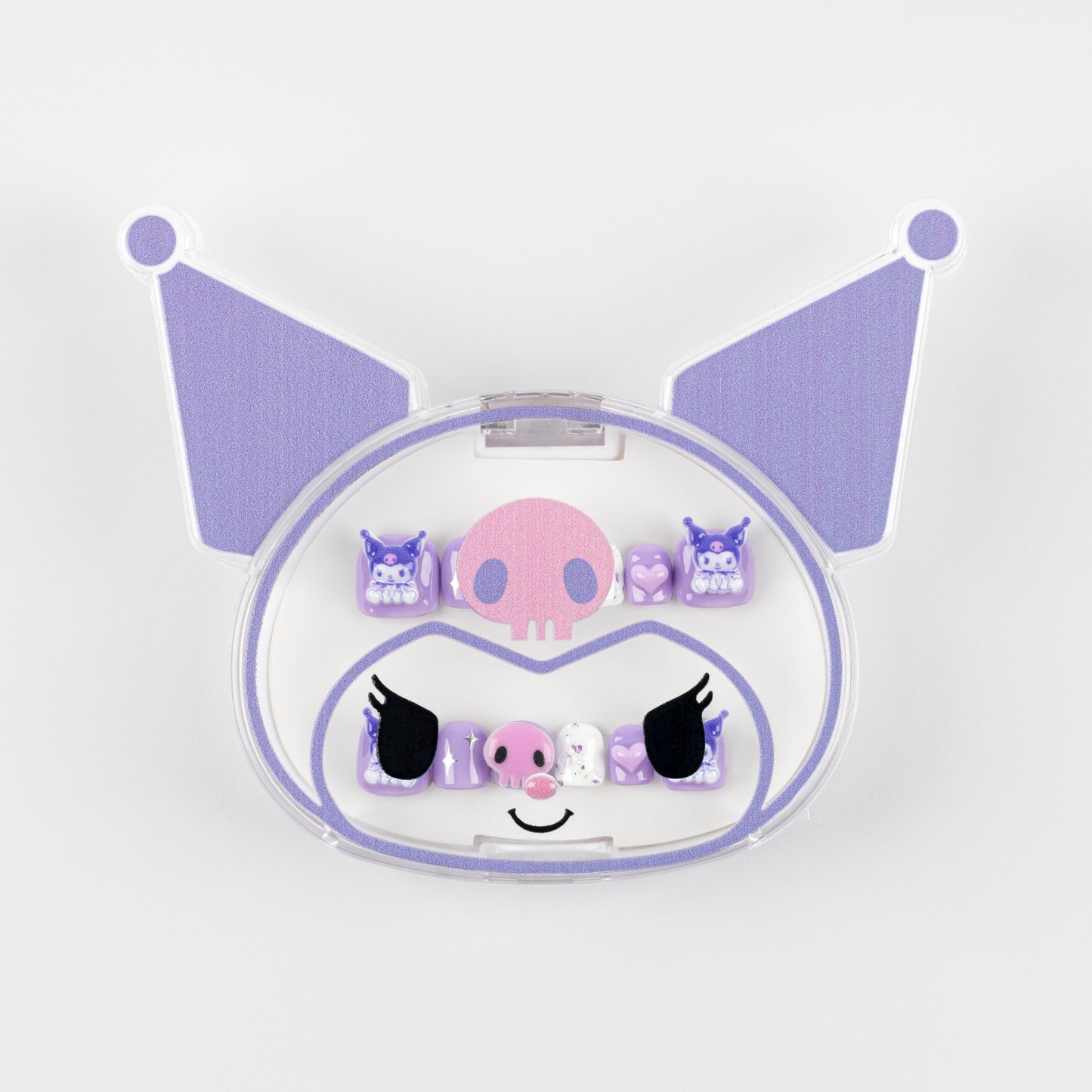 Kuromi Kids 3D Luxury Handmade Press-On Nails