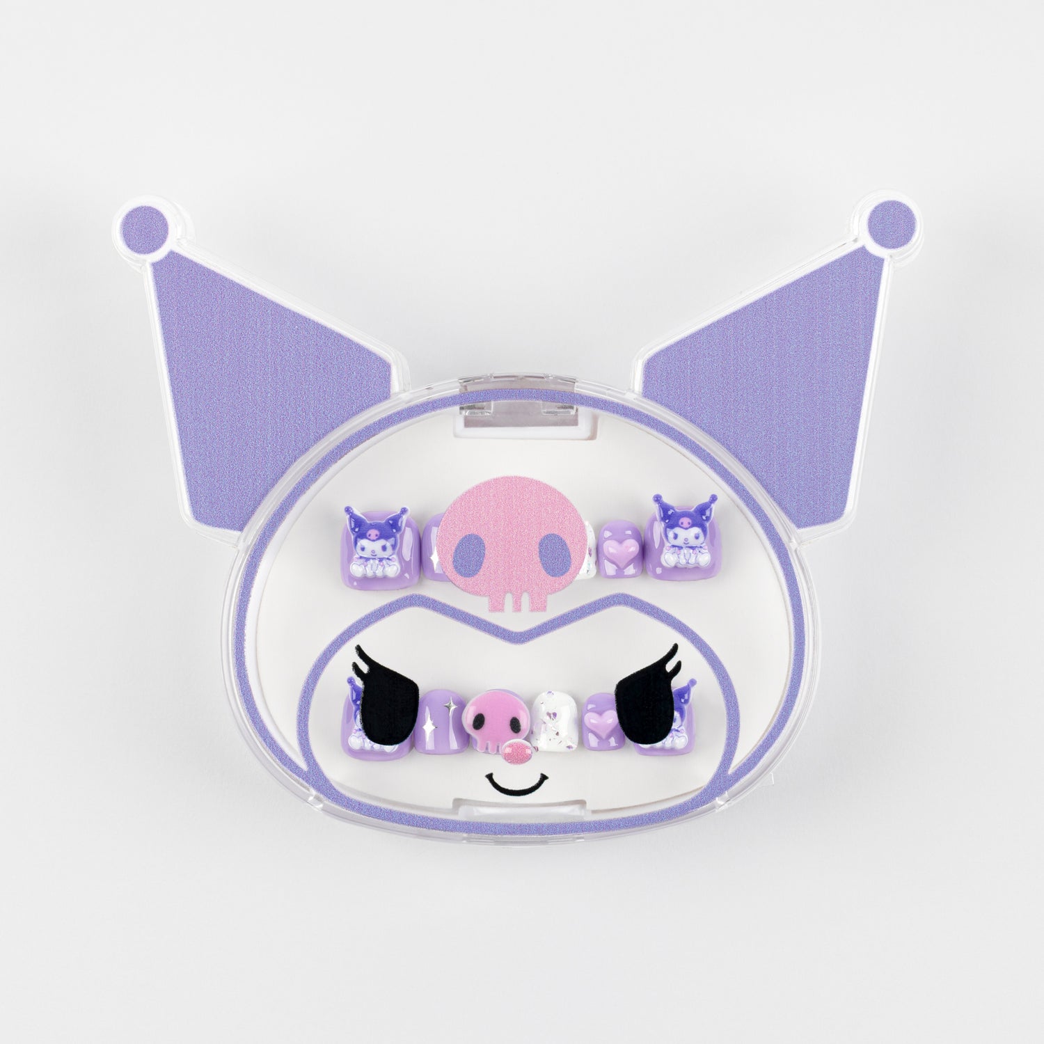 Kuromi Kids 3D Luxury Handmade Press-On Nails - 3H Nails