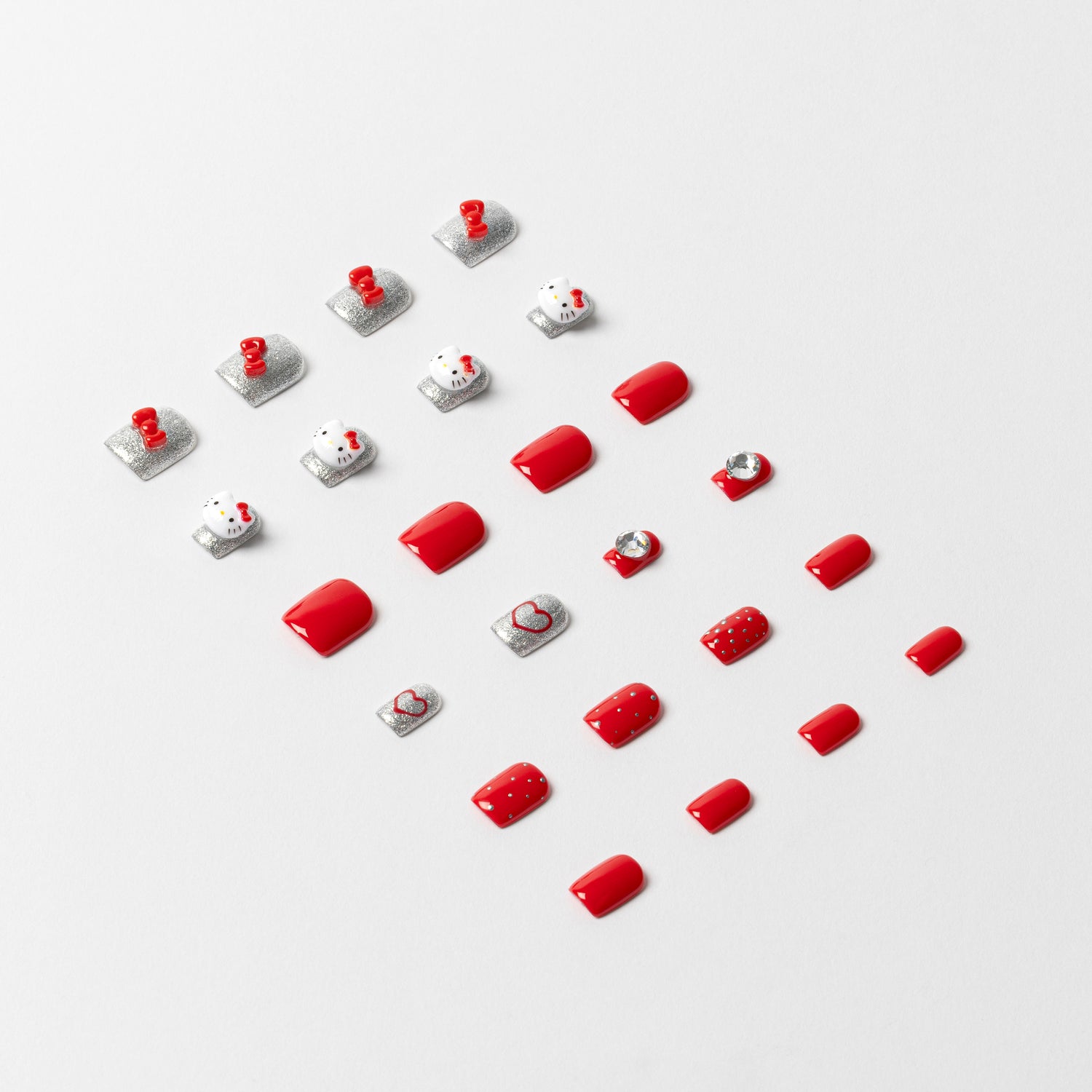 Hello Kitty Luxury 3D Handmade Press-On Nails - 3H Nails