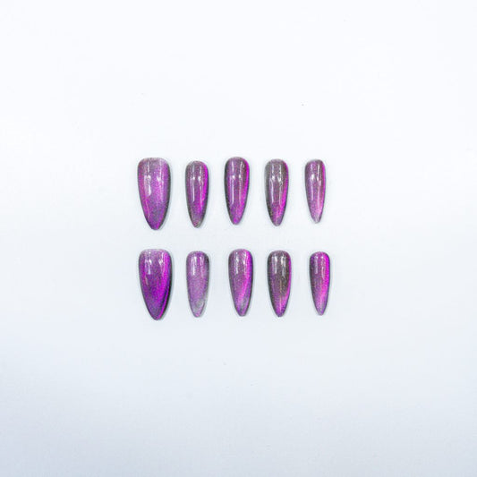 3H Luxury Handmade Press-on Nails - Lucid Twilight