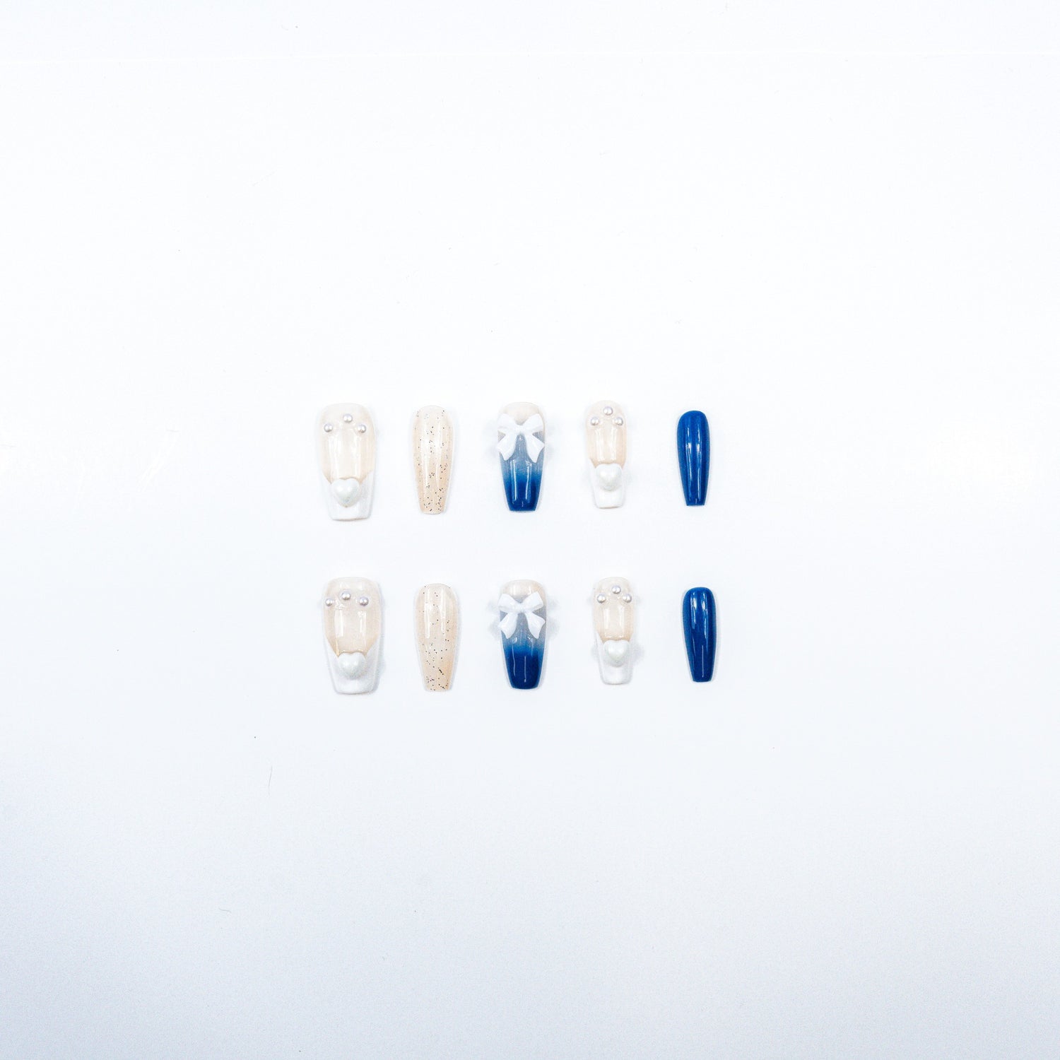 3H Luxury Handmade Press-on Nails - Winter Wonderland - 3H Nails