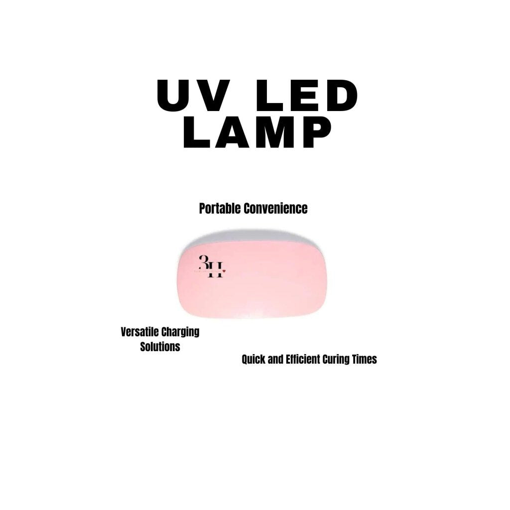 Pocket Size UV LED Lamp: style on the go (6W) - 3H Nails