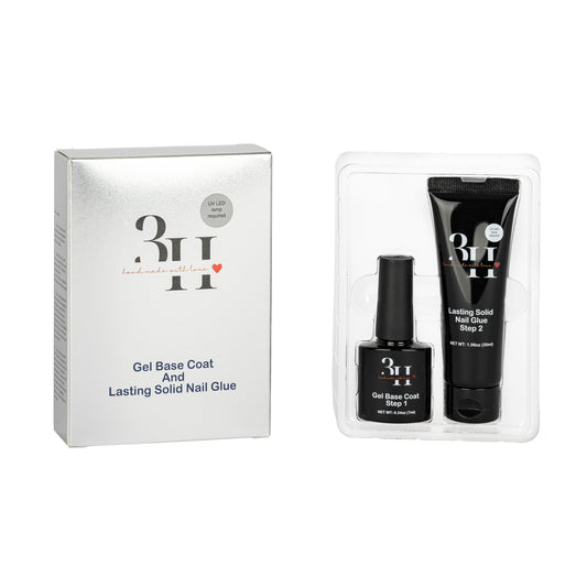 Long Lasting Solid Nail Glue-The Ultimate Hold for Press on Nails (1.06 oz, 30 g)