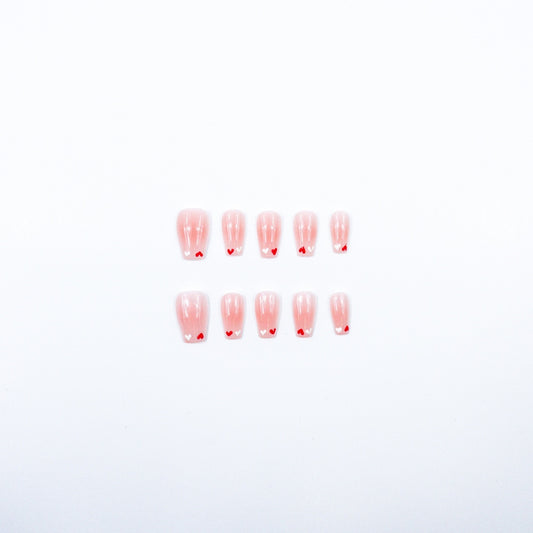 3H Luxury Handmade Press-on Nails - Sweetheart Silhouette