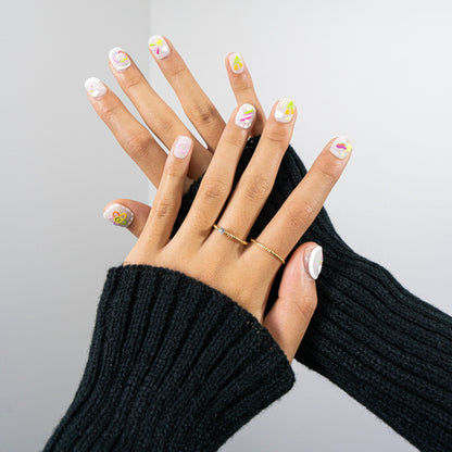 3H Luxury Handmade Press-on Nails - Joyful Digits