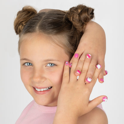 Hello Kitty Kids Luxury 3D Handmade Press-On Nails