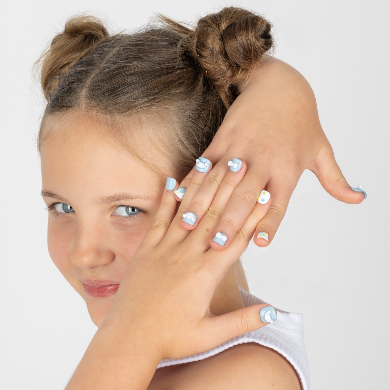 Cinnamoroll Kids 3D Luxury Handmade Press-On Nails - 3H Nails