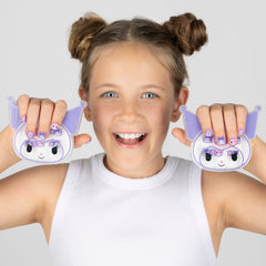 Kuromi Kids 3D Luxury Handmade Press-On Nails - 3H Nails