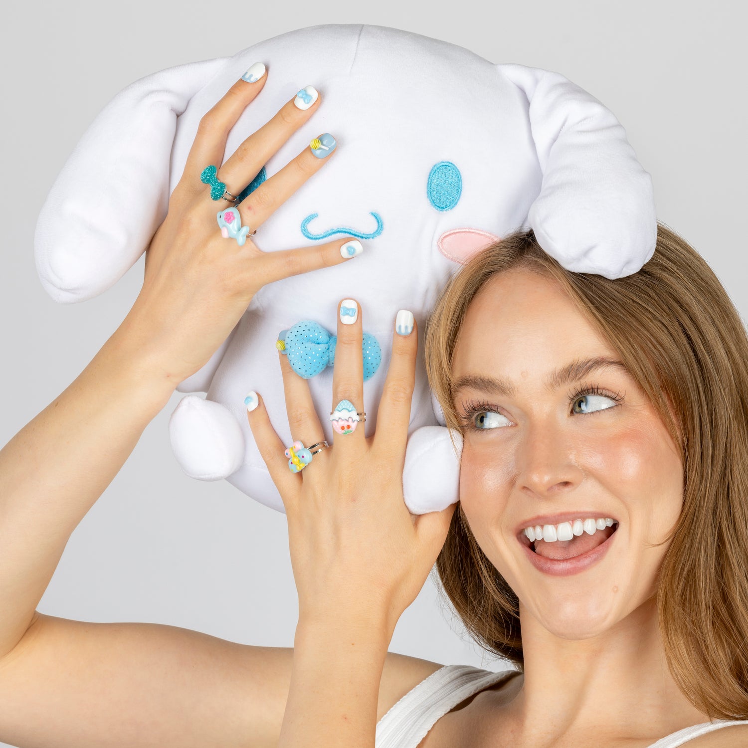 Cinnamoroll 3D Luxury Handmade Press-On Nails - 3H Nails