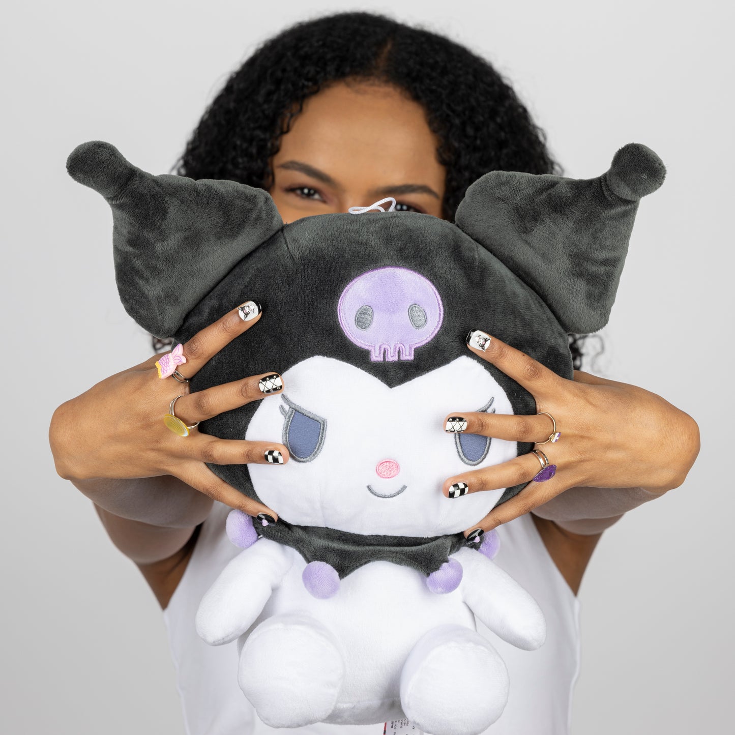 Kuromi 3D Luxury Handmade Press-On Nails