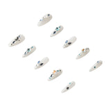 3H Luxury Handmade Press-on Nails - Midnight Spark - 3H Nails