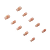 3H Luxury Handmade Press-on Nails - Rosy Glow - 3H Nails