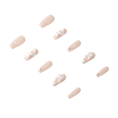 3H Luxury Handmade Press-on Nails - Blush Ballet - 3H Nails