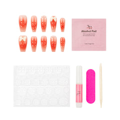 3H Luxury Handmade Press-on Nails - Rouge Bowtique Nails - 3H Nails