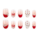 3H Luxury Handmade Press-on Nails - Cherry Kiss - 3H Nails