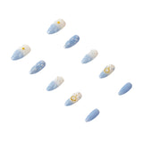 3H Luxury Handmade Press-on Nails - Starry Sapphire - 3H Nails