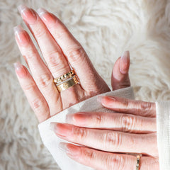 3H Luxury Handmade Press-on Nails - Classic Ombre Elegance - 3H Nails