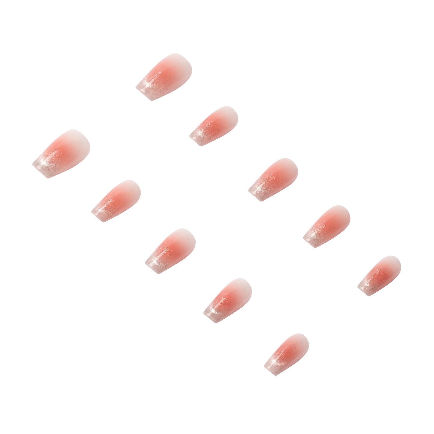 3H Luxury Handmade Press-on Nails - Classic Ombre Elegance