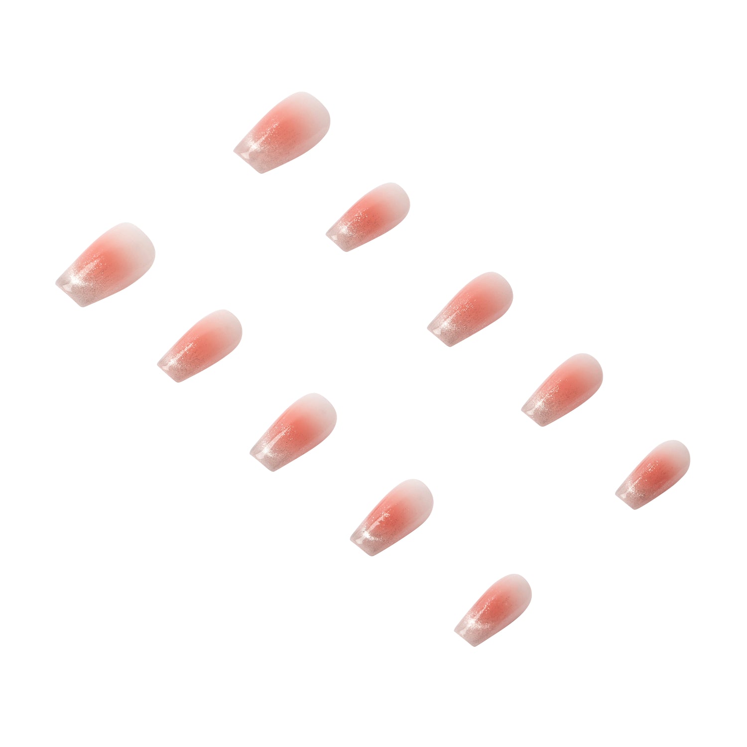 3H Luxury Handmade Press-on Nails - Classic Ombre Elegance - 3H Nails