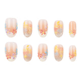 3H Luxury Handmade Press-on Nails - Pastel Petals - 3H Nails