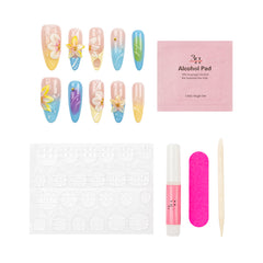 3H Luxury Handmade Press-on Nails - Cotton Candy Dream - 3H Nails