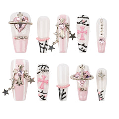 3H Luxury Handmade Press-on Nails - xoxo - 3H Nails