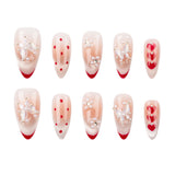 3H Luxury Handmade Press-on Nails - Cherry Blossom - 3H Nails