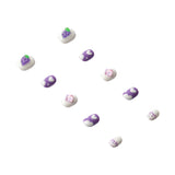 Handmade press-on nails by 3H Nails, featuring a stylish design with a natural finish, perfect for quick, elegant manicures.