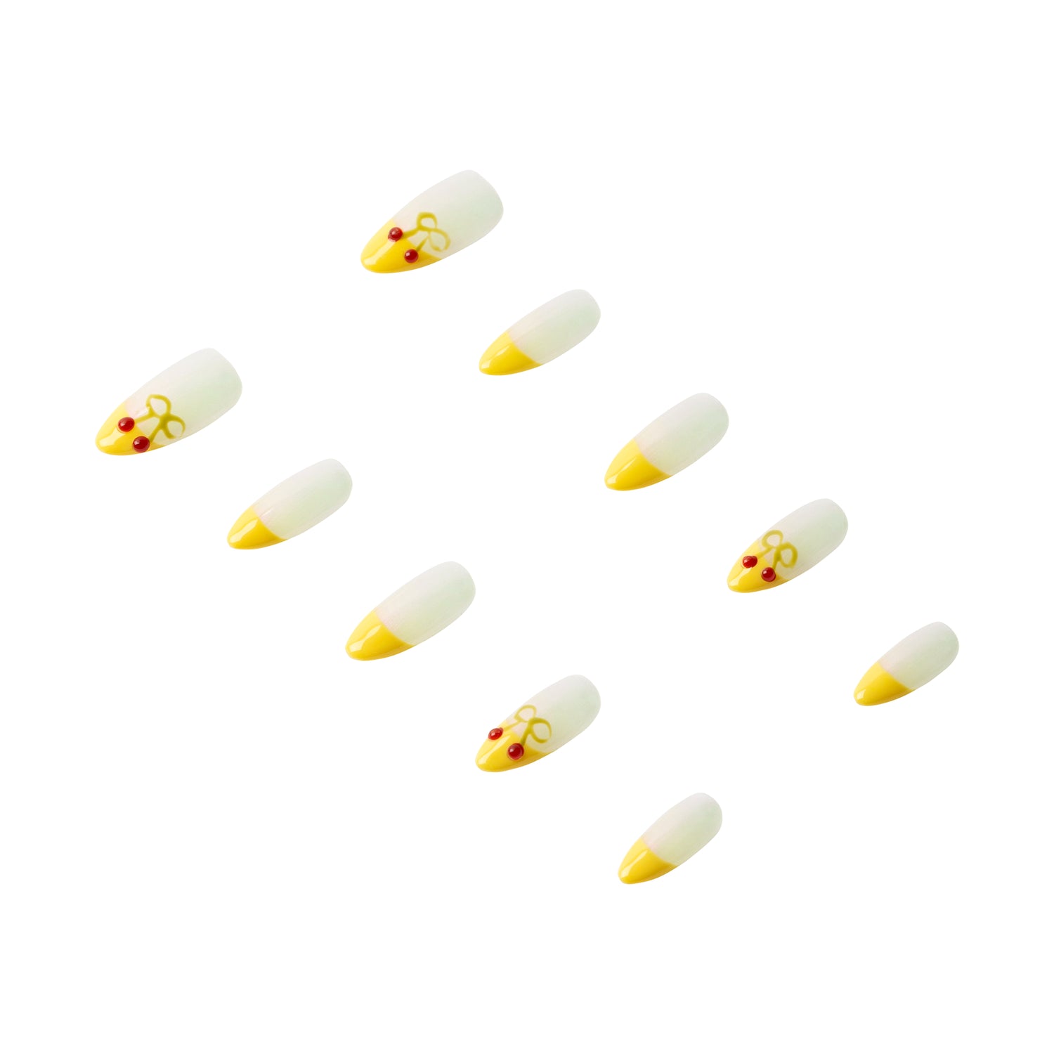 3H Luxury Handmade Press-on Nails - Cherry Pop - 3H Nails