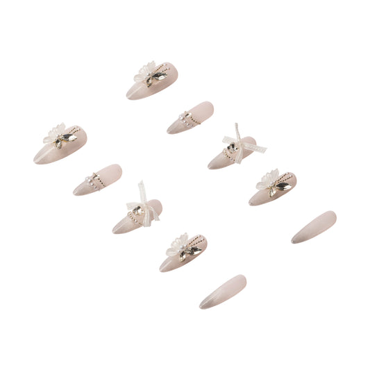 3H Luxury Handmade Press-on Nails - Ethereal Wings