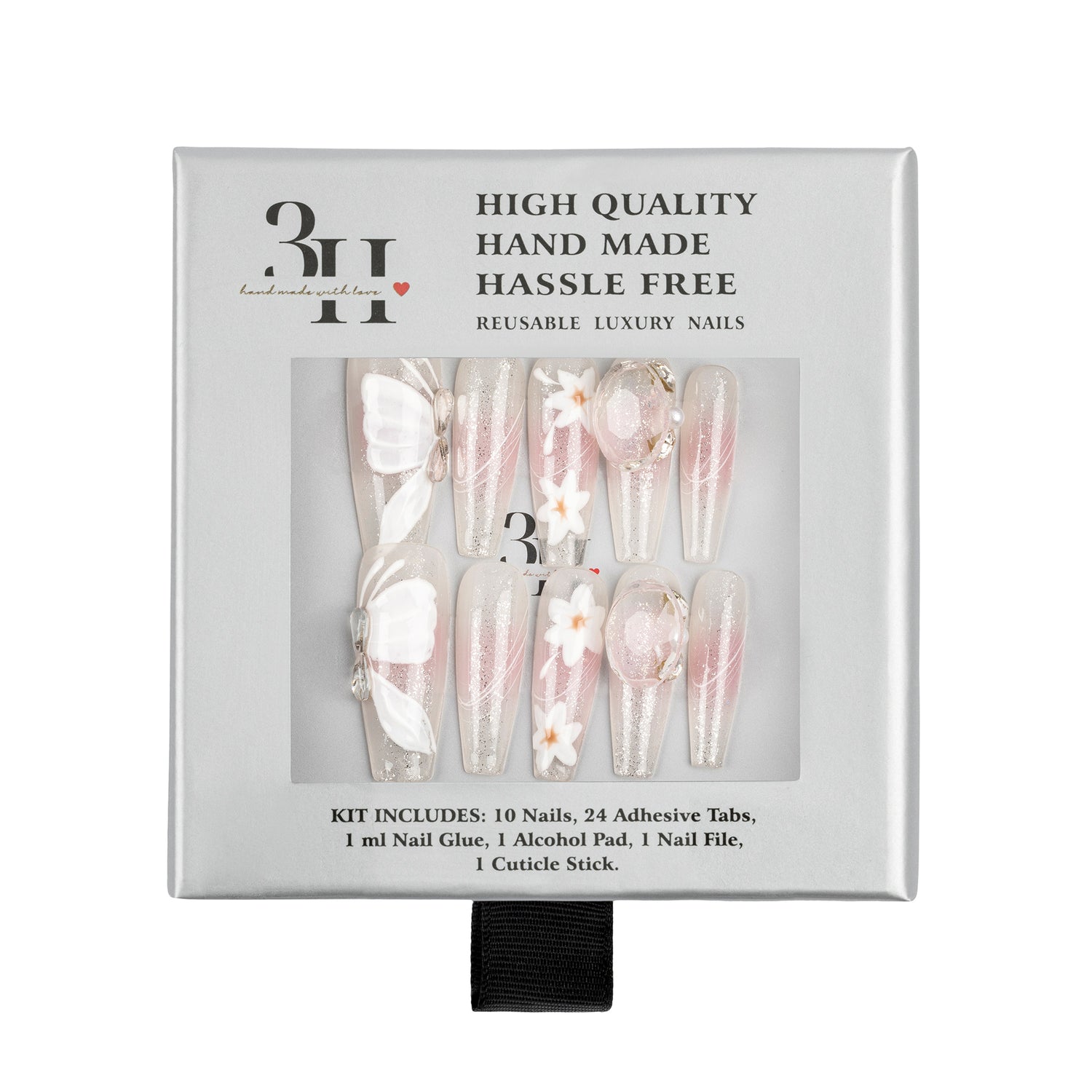 3H Luxury Handmade Press-on Nails - Darling - 3H Nails