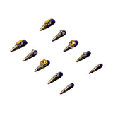 3H Luxury Handmade Press-on Nails - Empire Gold - 3H Nails