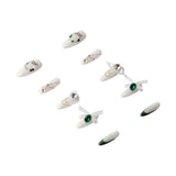 3H Luxury Handmade Press-on Nails - Emerald Noir - 3H Nails