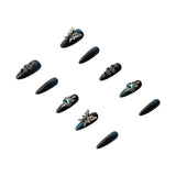 3H Luxury Handmade Press-on Nails - Galaxy Wings - 3H Nails