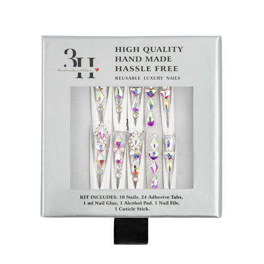 3H Luxury Handmade Press-on Nails - Runway Royale