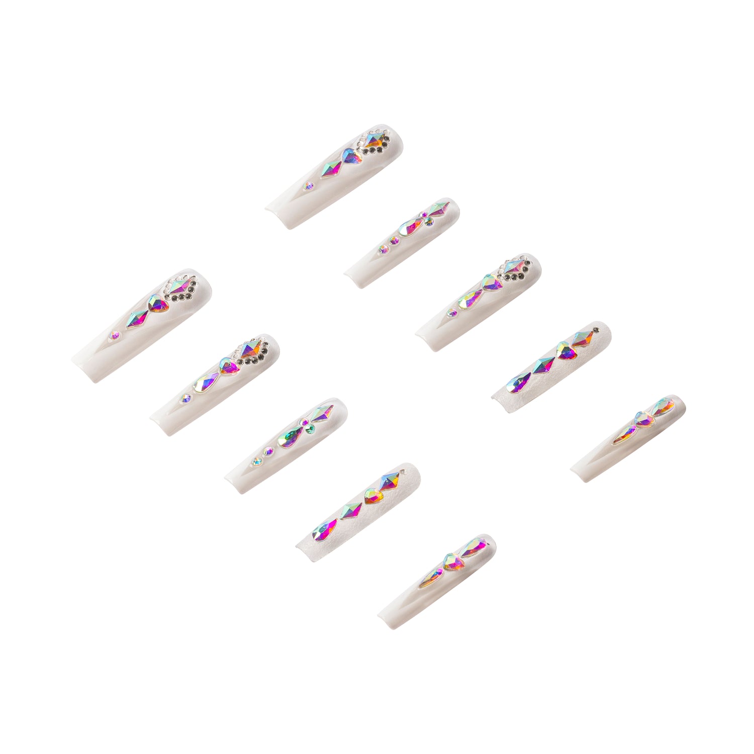 3H Luxury Handmade Press-on Nails - Runway Royale - 3H Nails