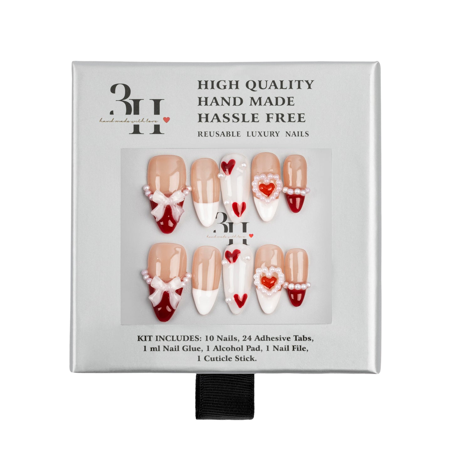 3H Luxury Handmade Press-on Nails - Candy Crush