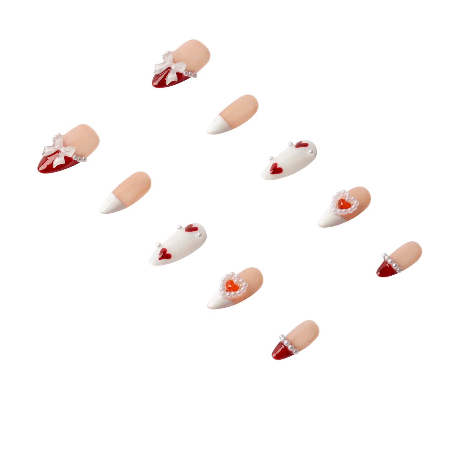 3H Luxury Handmade Press-on Nails - Candy Crush