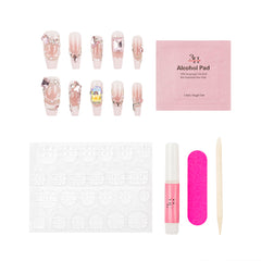 3H Luxury Handmade Press-on Nails - Muah! - 3H Nails
