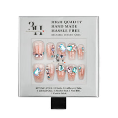3H Luxury Handmade Press-on Nails - Dreamboat - 3H Nails