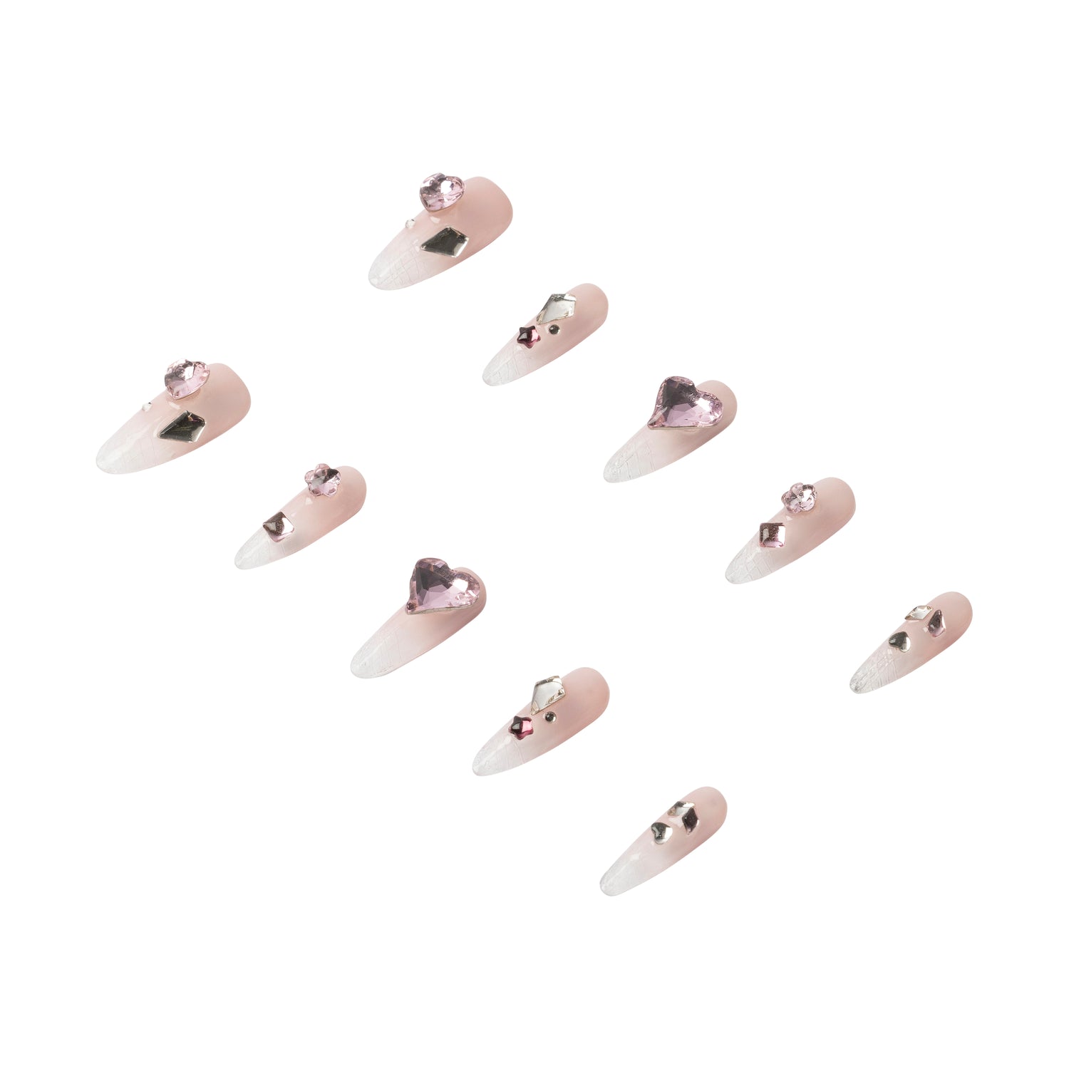 3H Luxury Handmade Press-on Nails - Princess Aura