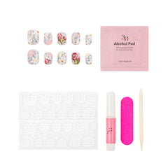 3H Luxury Handmade Press-on Nails - Bouquet - 3H Nails