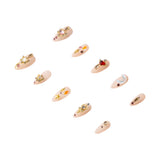 3H Luxury Handmade Press-on Nails - Lunar Bloom - 3H Nails